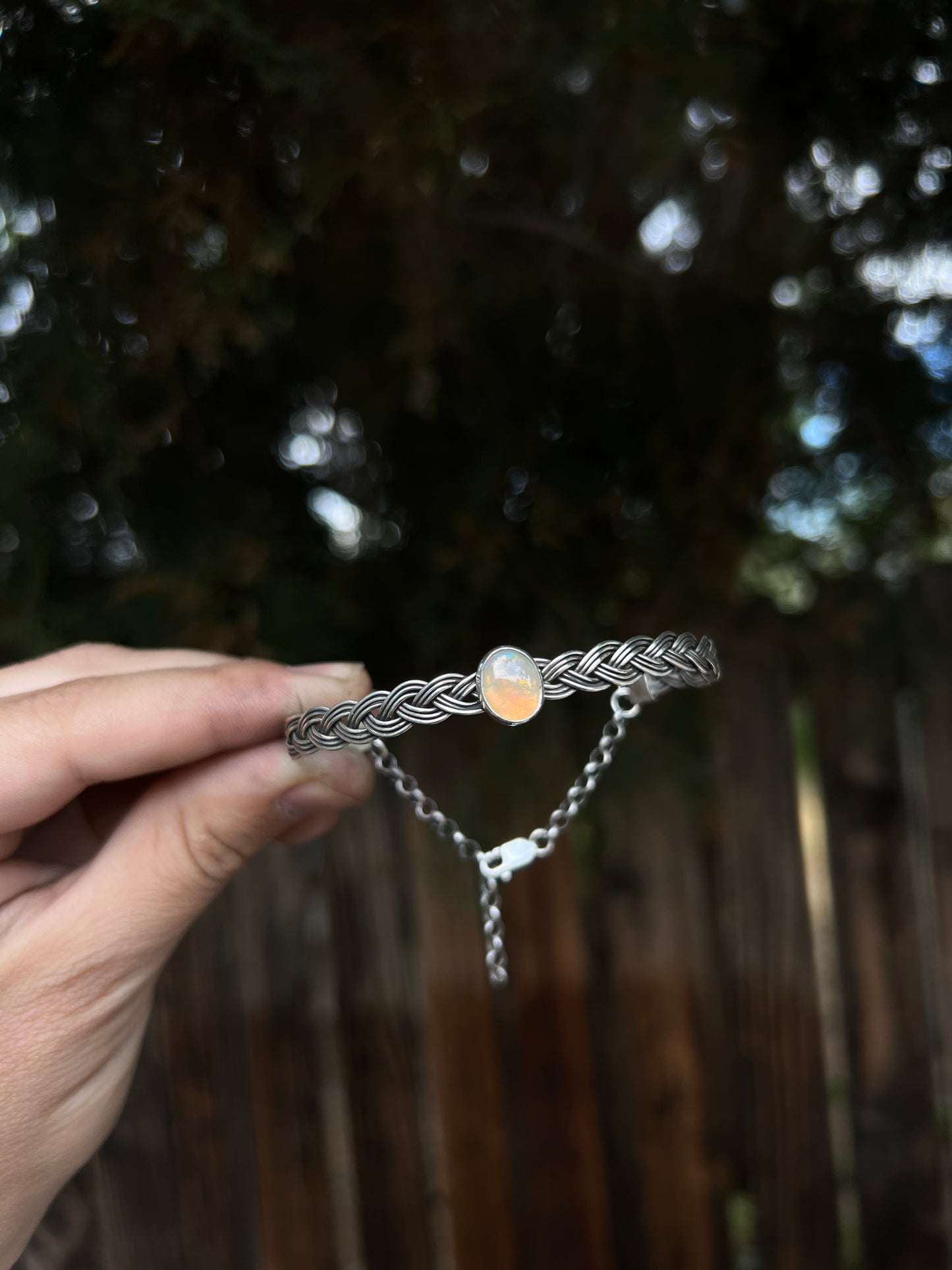 Lace Bracelet in Australian Opal