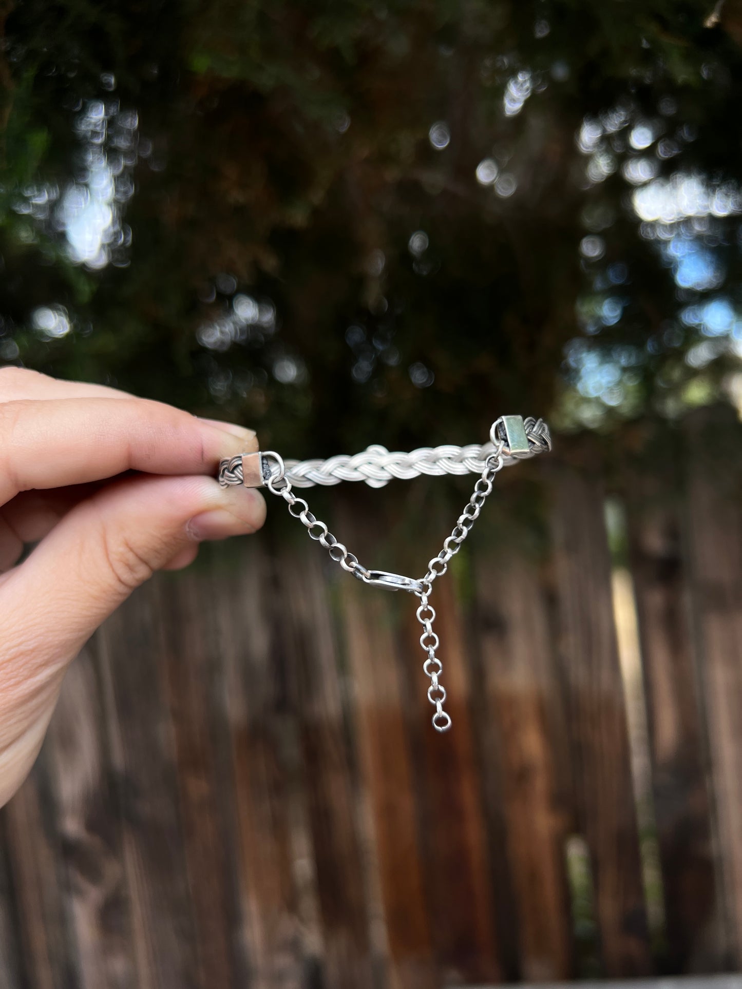 Lace Bracelet in Mexican Fire Opal