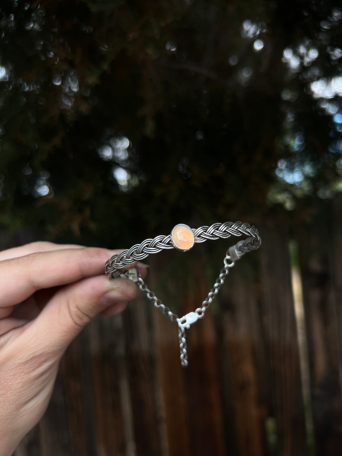 Lace Bracelet in Australian Opal