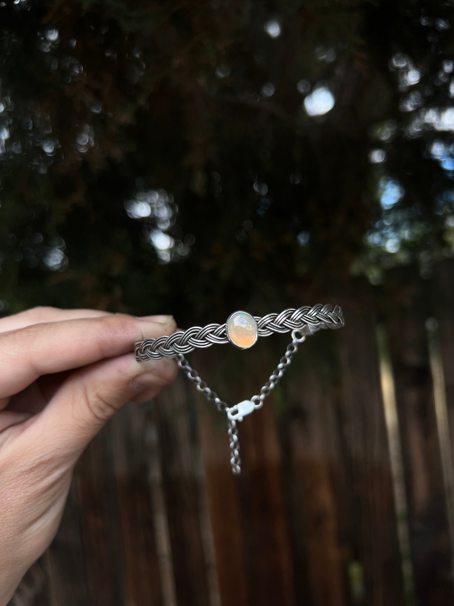 Lace Bracelet in Australian Opal